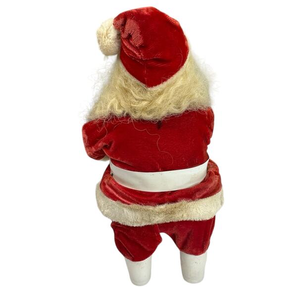 Vintage Harold Gale Santa Claus 10 inch Posable arms Christmas 1950s MCM - Picture 3 of 11